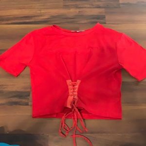 Semi-Cropped Corset Top